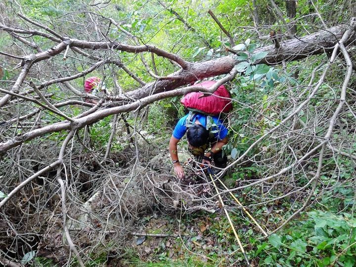 蒙山三十六计之十六：雨潜麻峪环古寺