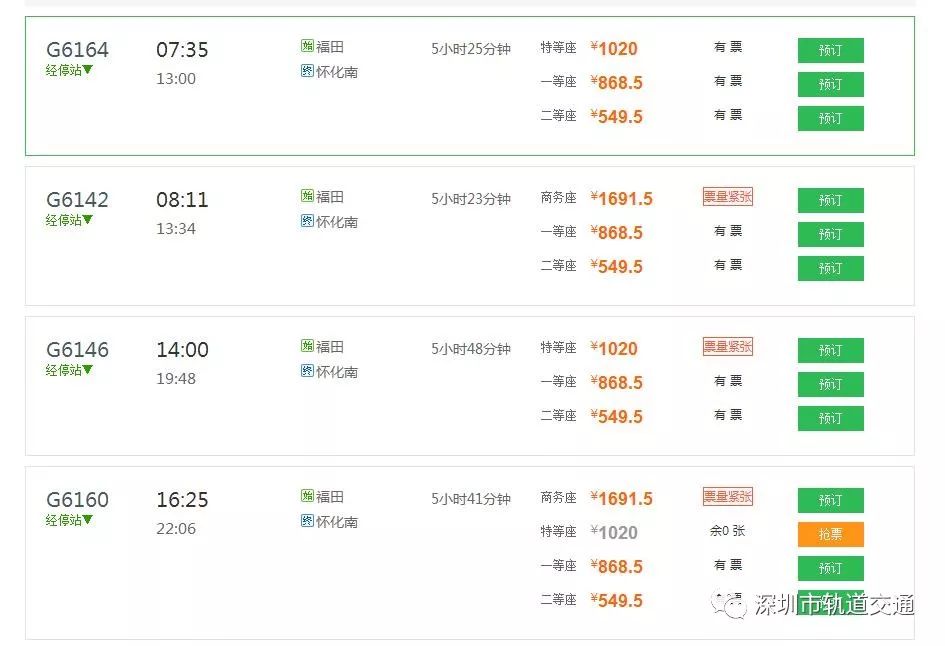 深圳始发高铁汇总,深圳高铁广东省内沿途风景