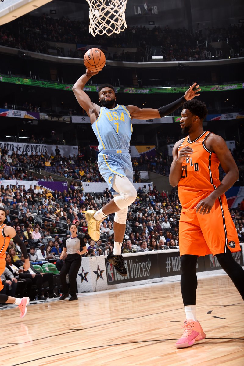 Quavo为了竞争名人赛MVP竟……盖翻了美女主播瑞秋!