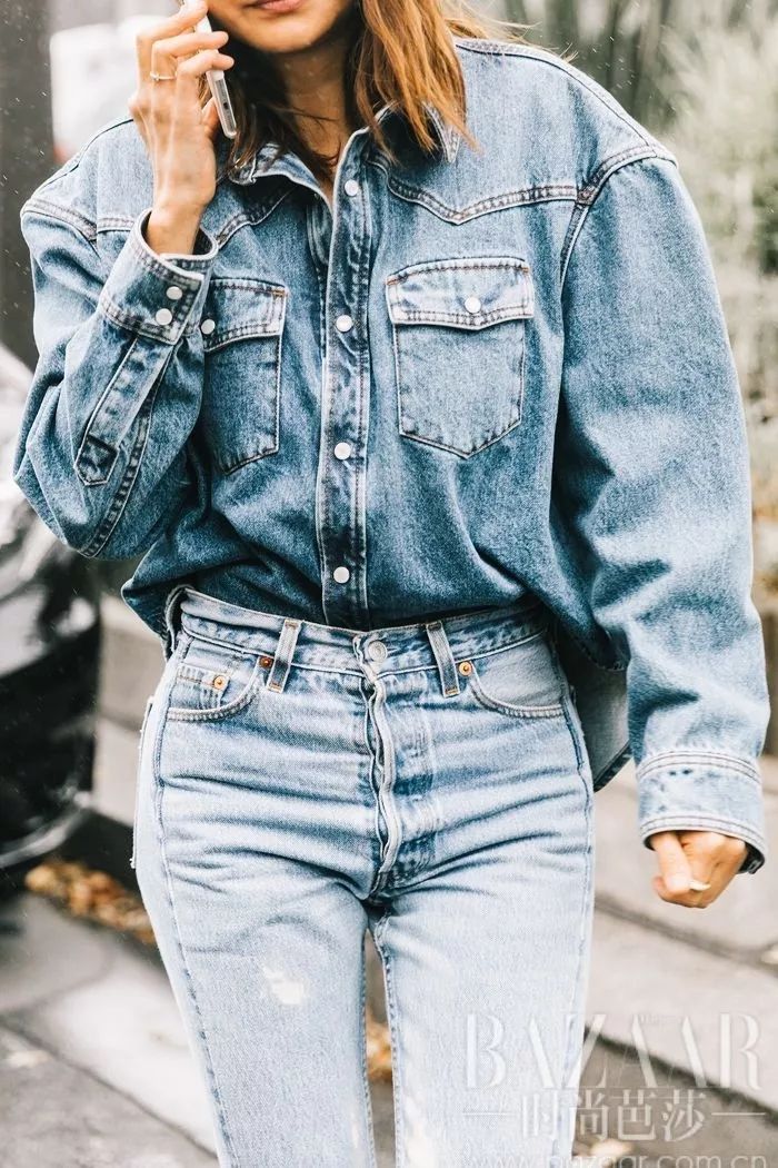 牛仔夹克该怎么穿,牛仔夹克怎样穿