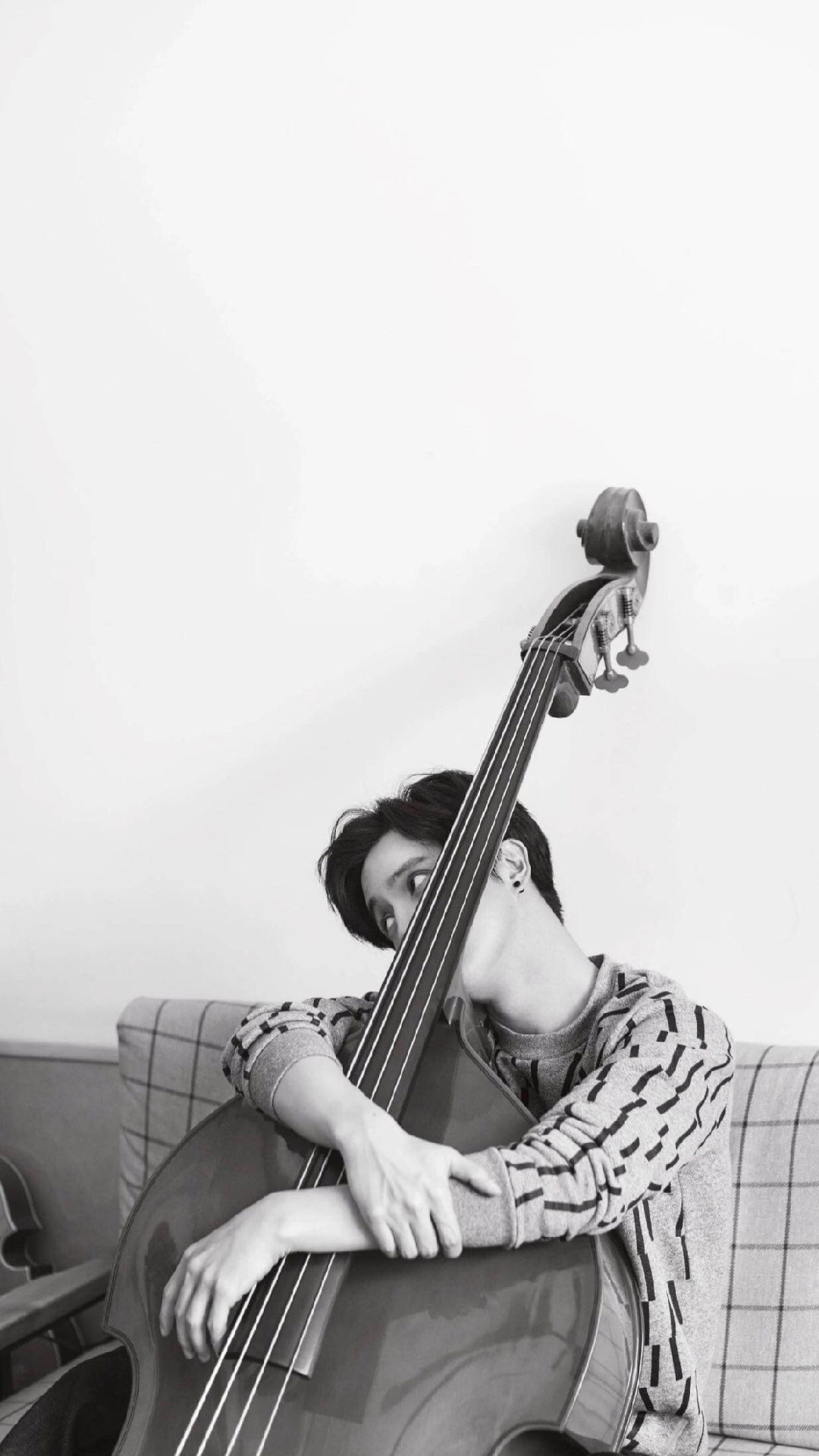 精选手机壁纸,纯粹的幸福意境黑白灰手机壁纸