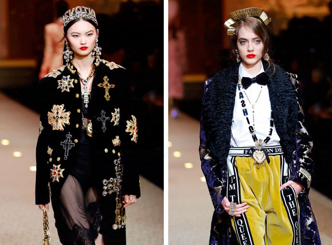 跟着王子凯”和“公主迪”看完这场杜嘉班纳大秀,你绝对不后悔