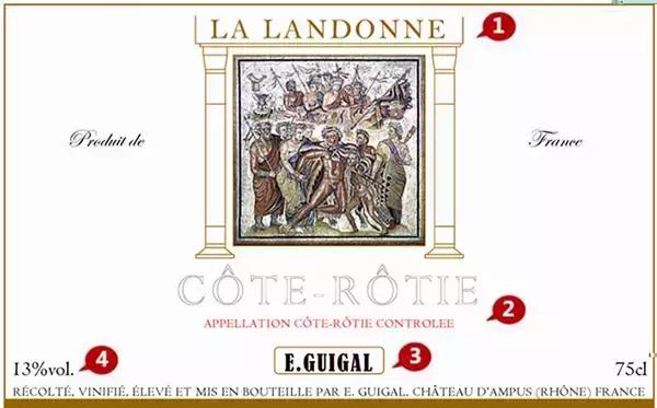 法国红酒酒标的基础知识,法国葡萄酒酒标的七个内容