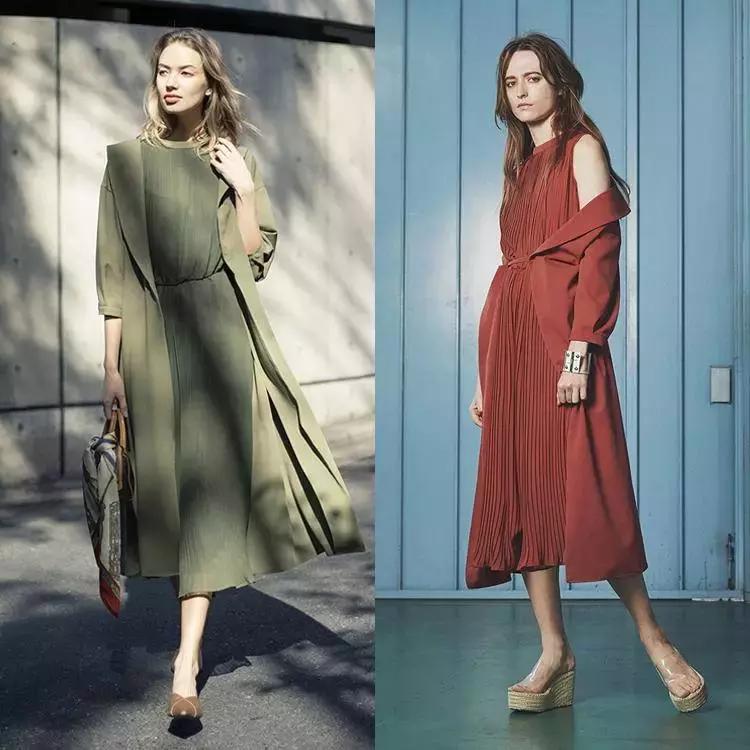 小众轻奢单鞋秋冬搭裙子,仙气裙子搭配的小白鞋推荐