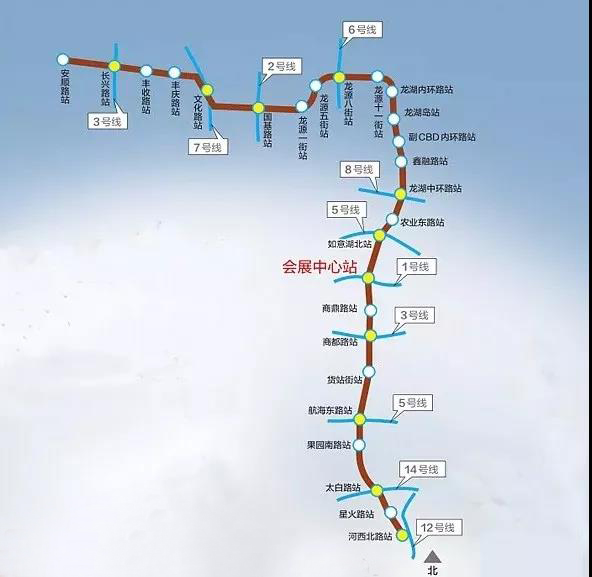 郑州21条地铁高清路线规划图,郑州地铁12号线最新规划到南龙湖