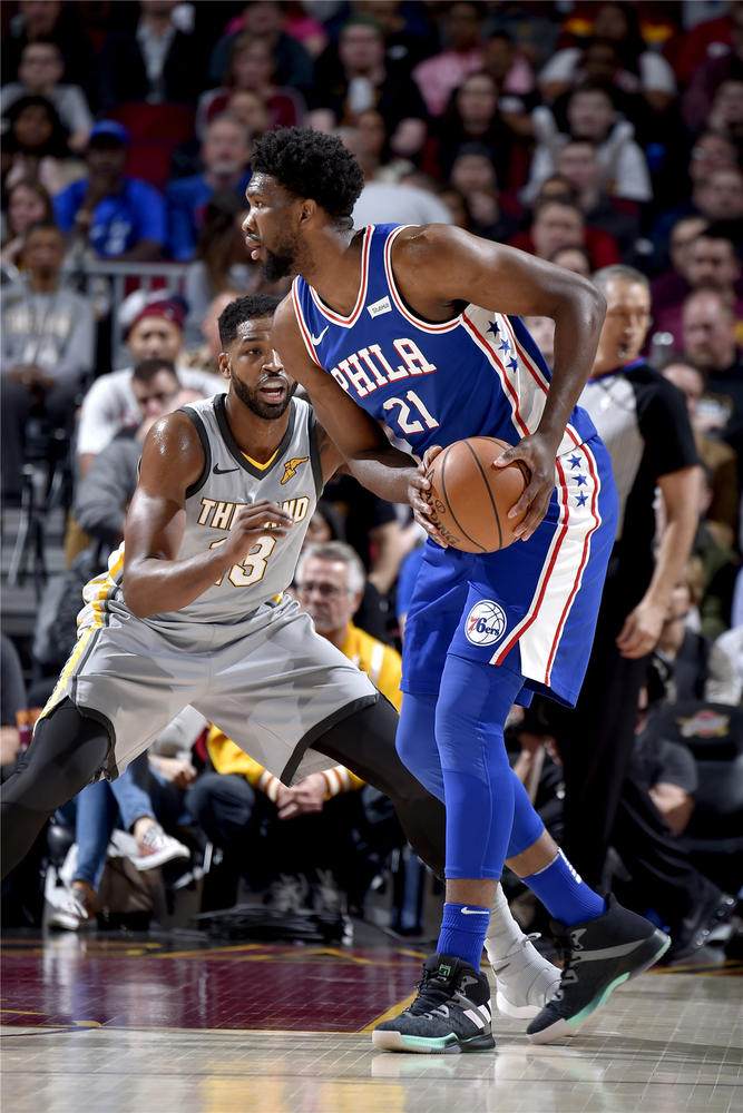 詹皇恩比德,恩比德谈詹姆斯38000分