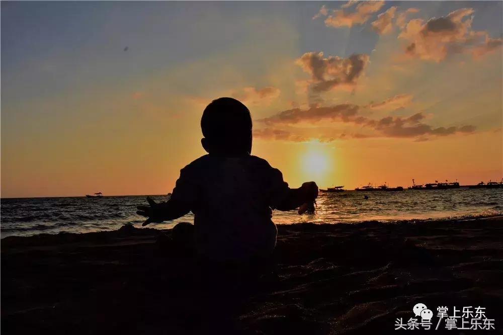 带上你的娃，来乐东县波波利海岸玩沙子吧！诠释什么是流连忘返