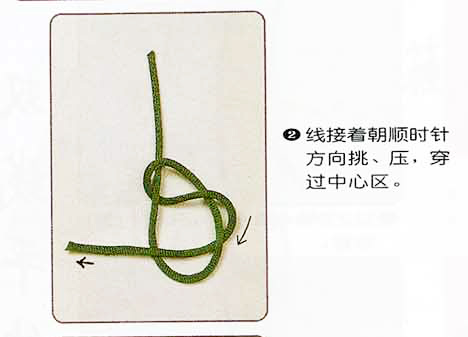 五号玉线编项链绳结,玉石项链滑动绳结教程