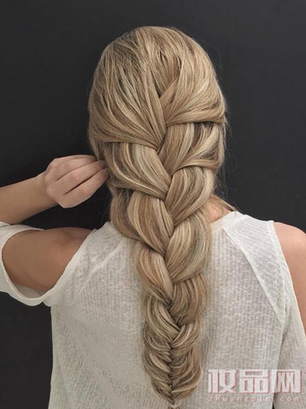 仙女范的法式浪漫编发轻松学起来,半扎发编发仙女范