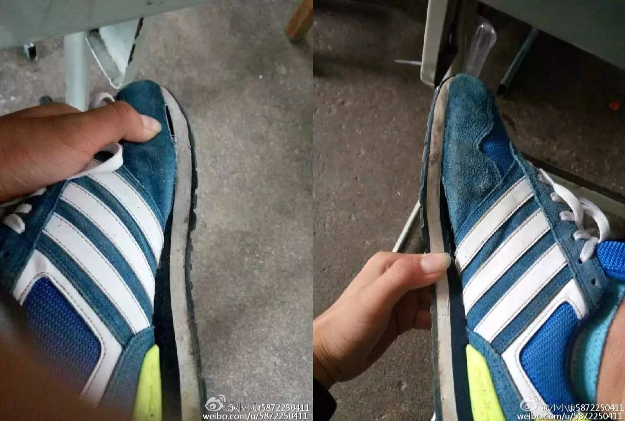 600多买的鞋穿了一天就烂了,600块的鞋两个月就烂了