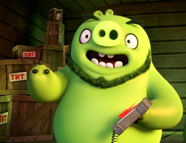 愤怒的小鸟海报手绘,愤怒的小鸟宣传海报