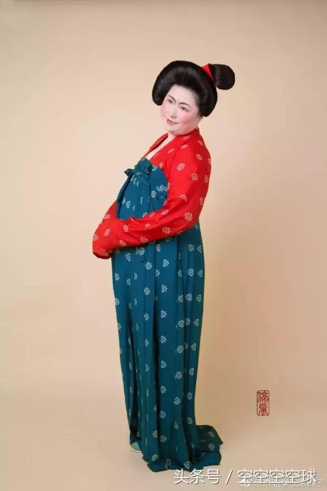谁说胖女生穿汉服不好看,谁说胖子不穿汉服