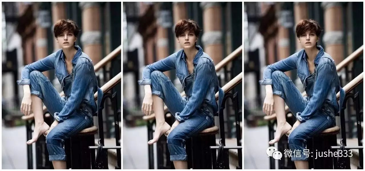 小个子牛仔衬衫的穿法,万能单品白衬衫的n种穿法