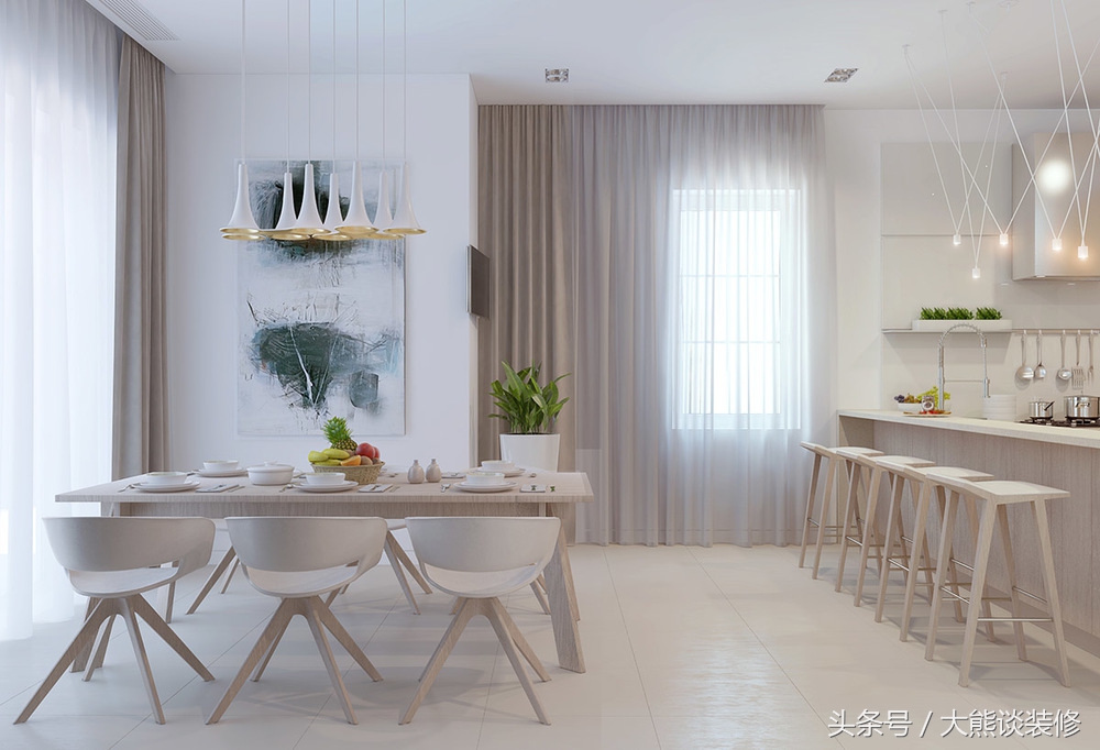 原木色木门搭配白色踢脚线,白色的墙木门颜色搭配效果图