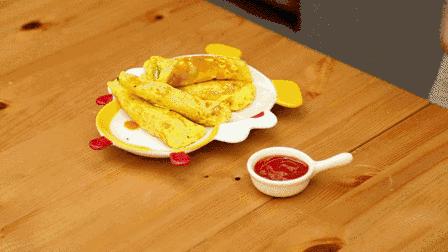 秋葵鸡蛋宝宝早餐,秋葵鸡蛋卷的做法宝宝