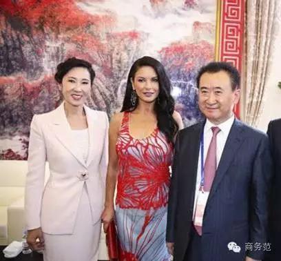 王思聪妈妈晚宴,王思聪妈妈同框