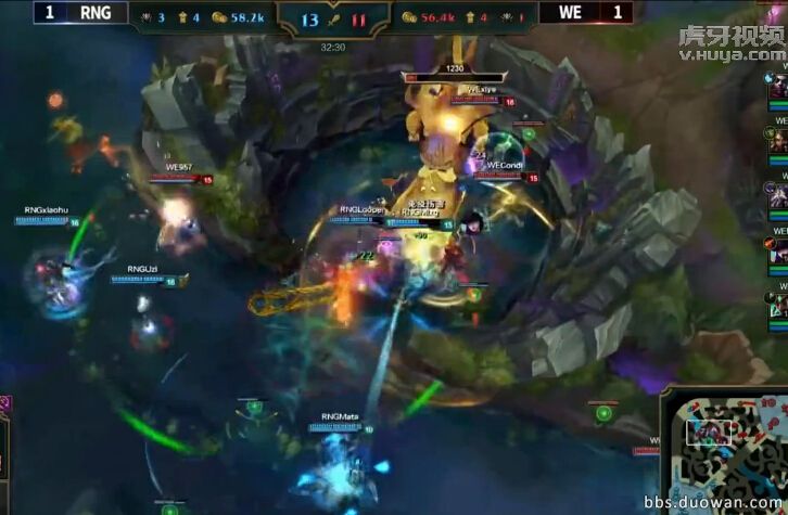 mata和uzi下路组合,18年rng打g2uzi