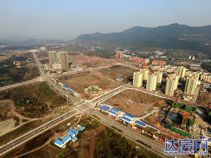 10年成长路达州西外新区蓝图日渐清晰