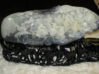 昆仑玉的真实图片,历史上有名的昆仑玉