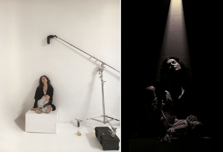 自制摄影柔光罩,拍摄遮光罩