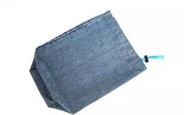 旧物改造牛仔裤收纳盒,旧牛仔改造壁挂收纳袋