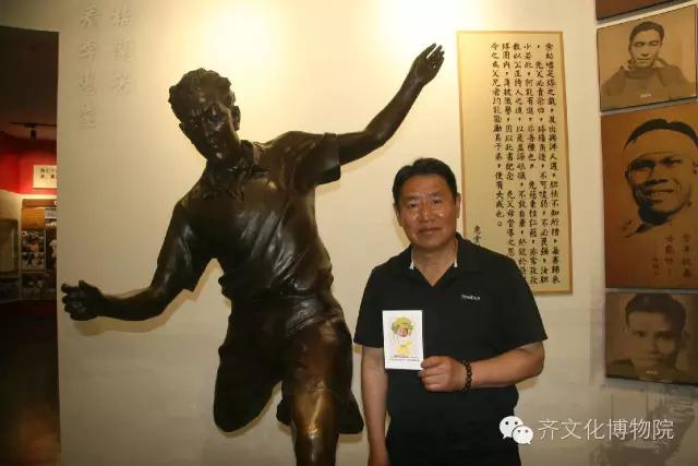 参观临淄区足球博物馆,临淄区足球文化