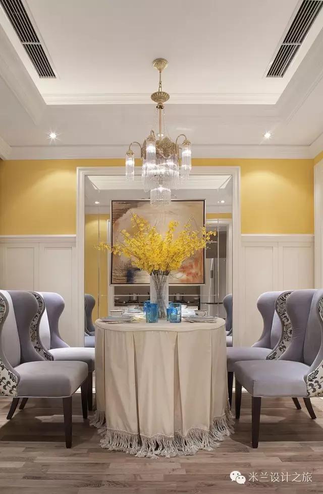 美式风格装修样板房效果图,美式装修风格样板房案例