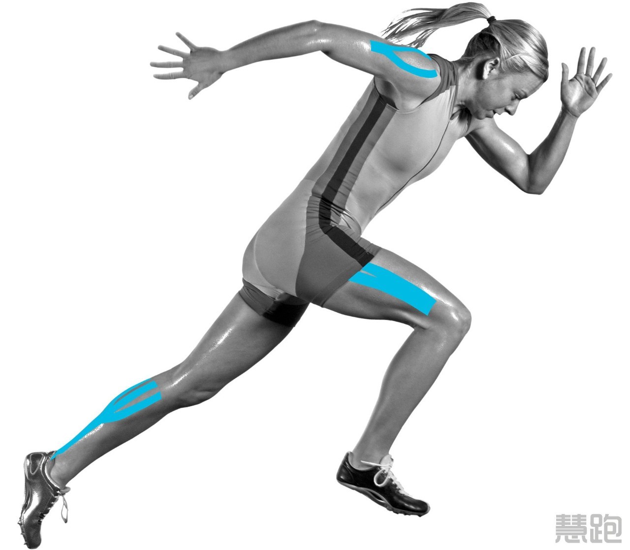 肌贴怎么打有利于跑步的发力,跑马肌贴教学