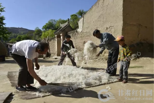 非遗擀毡工艺,擀毡技艺