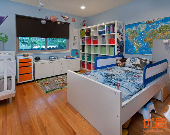 小男孩的卧室该怎么设计,男孩子卧室小该怎么设计高级感