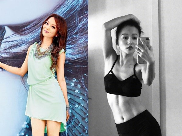 angelababy和张韶涵早期照片,张韶涵angelababy奔跑吧撕名牌