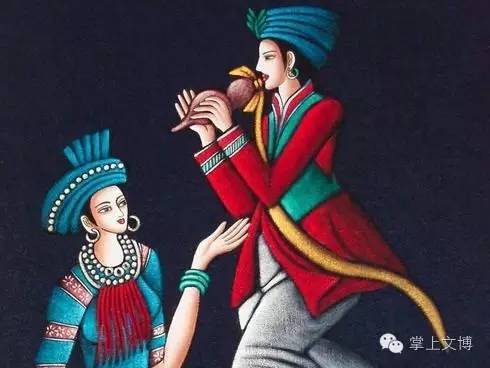 画一幅关于蜡染的画,适合新手的蜡染画