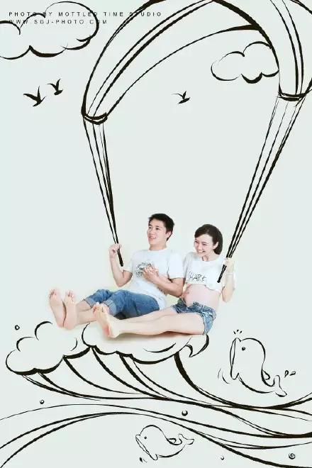 一招拍出孕照大片的感觉,拍孕照必拍风格