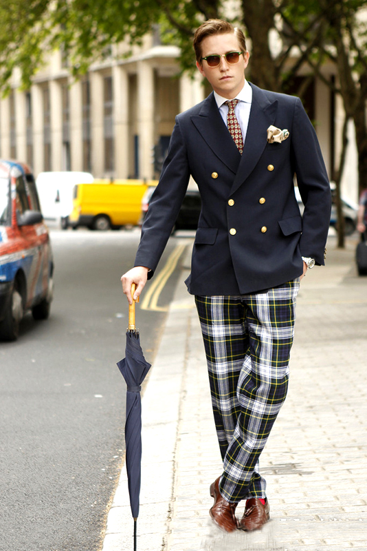 雨伞英伦范儿的绅士标配,英国老绅士雨伞