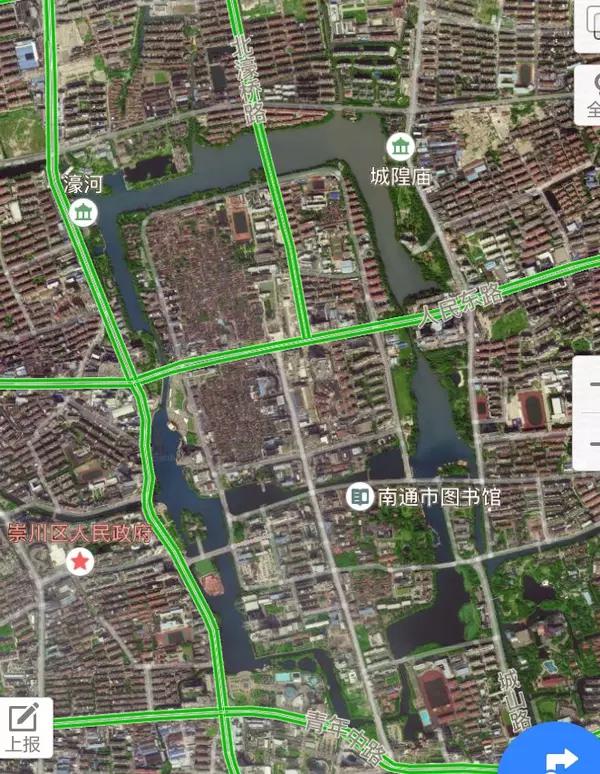 新南通老南通对比图,南通市区pk徐州市区