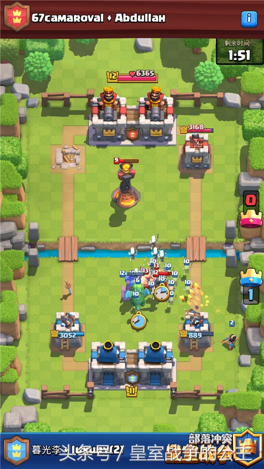 2v2消耗卡组,皇室战争人海流卡组2v2