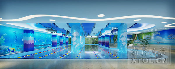 心连心百货业态持续升级湘潭首家五星级室内恒温游泳馆进驻