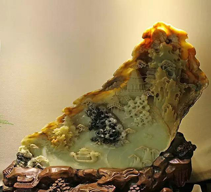 四大名石之一岫玉,四大名玉岫玉批发