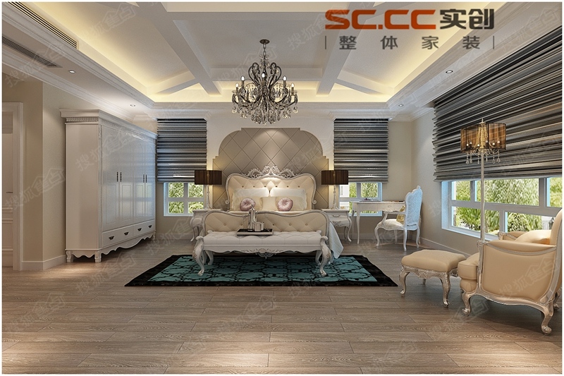 青岛红墅湾别墅德式装修,青岛世茂红墅湾别墅275平