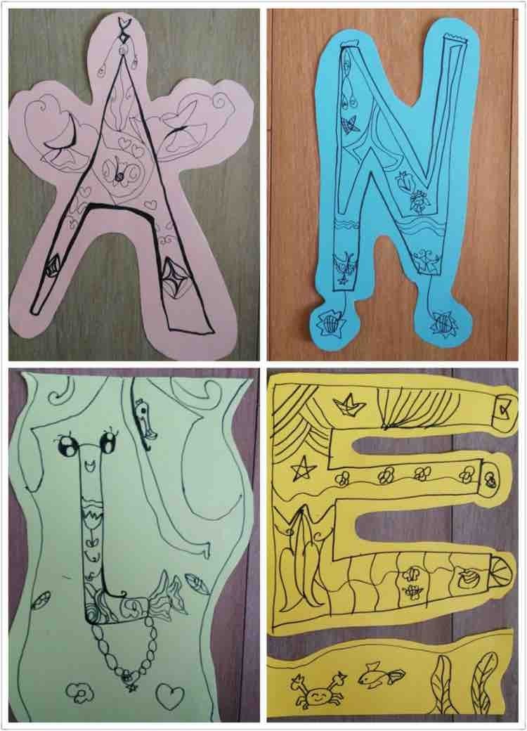 我的最爱主题儿童绘画,儿童创意画英文