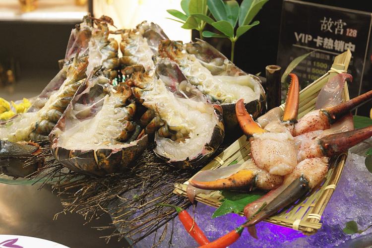 高端法式铁板烧三百多双人餐,人均6000铁板烧