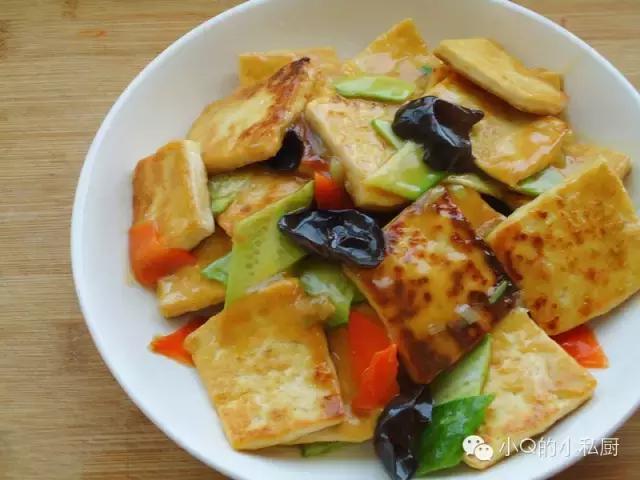 东北菜熘豆腐鸡蛋,熘豆腐教学