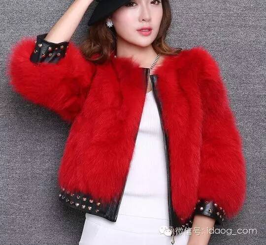 皮草复古高级名媛风 (秋冬穿出时髦贵气感皮草)