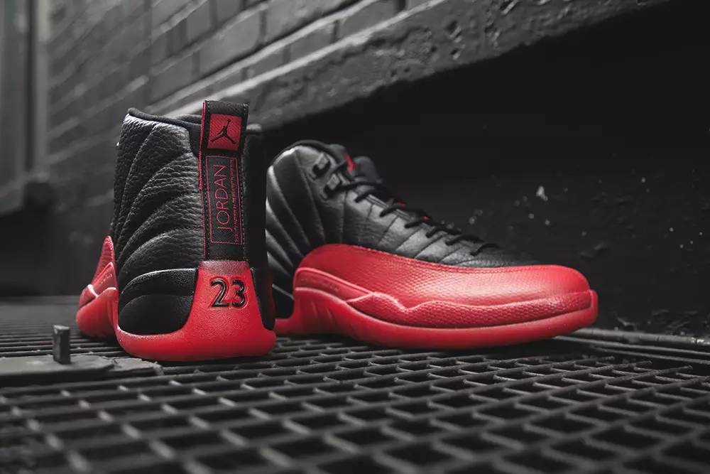 中古球鞋38.5码aj12,aj12黑红球鞋推荐