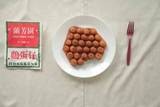 在香港吃到了正宗的港式鸡蛋仔,上海最好吃的鸡蛋仔