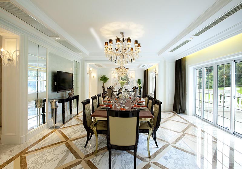 法式简欧效果图大全,最漂亮简欧实景图