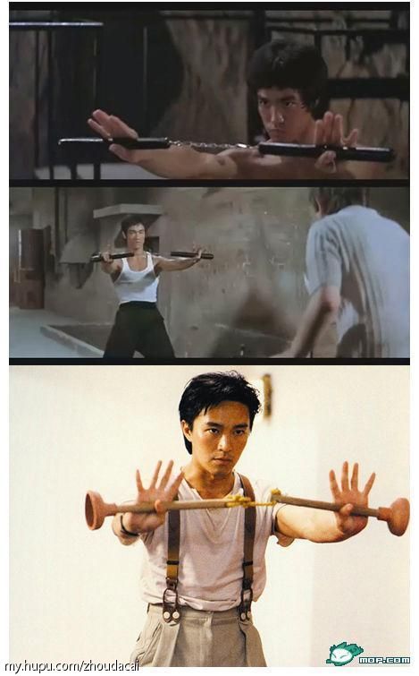 周星驰有多崇拜李小龙,周星驰爱看书吗