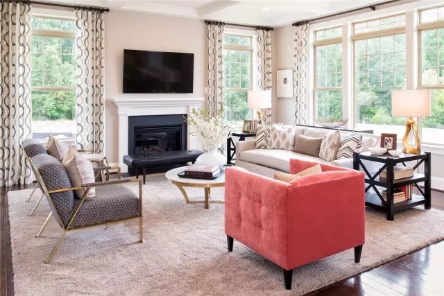 最爱美式装修风格,流行美式风格客厅