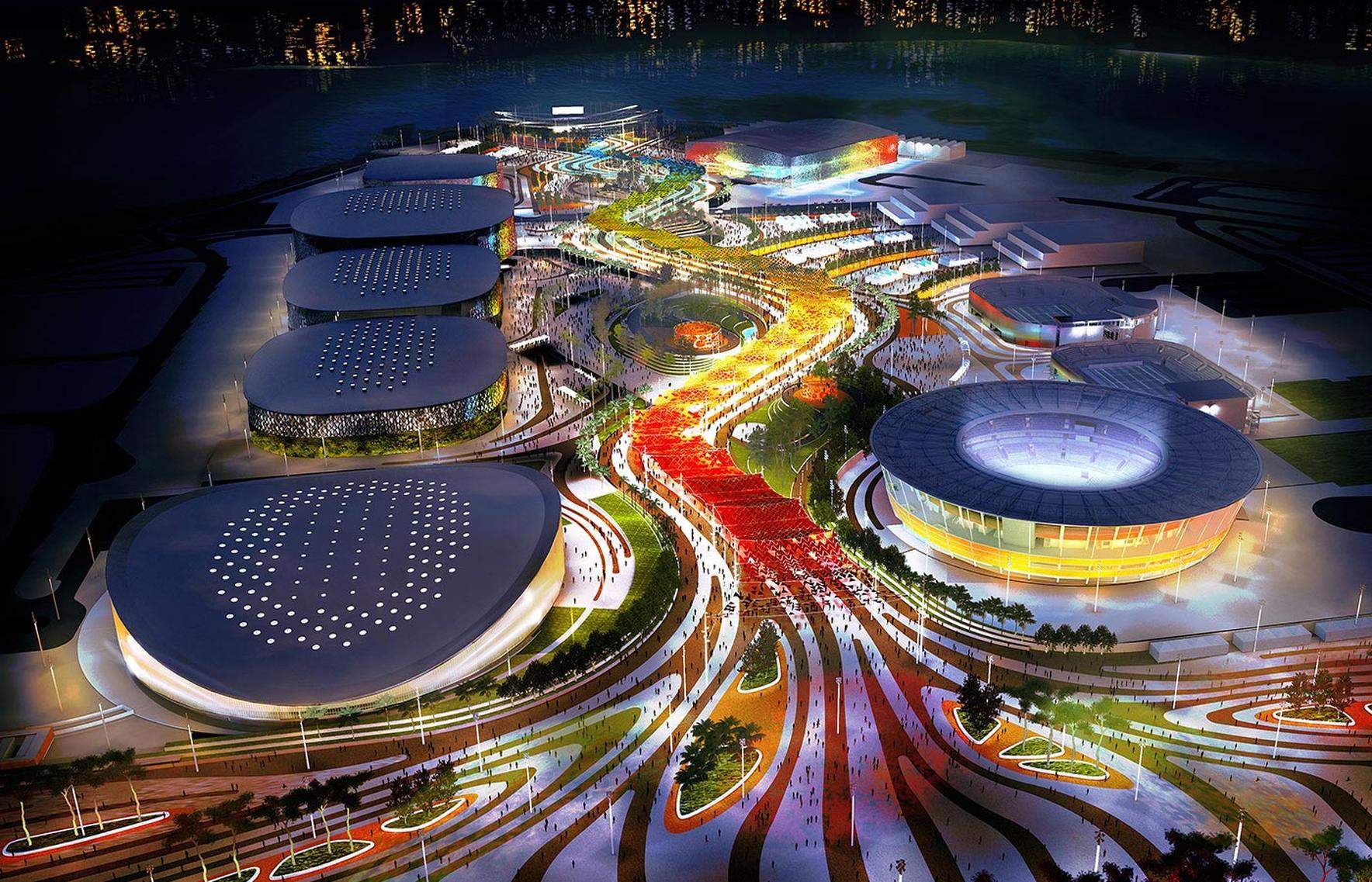 奥运会说英语,里约奥运会中美