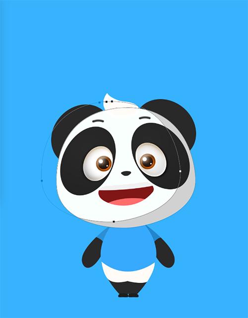 淘宝美工设计，3D卡通熊猫形象教程，必读干货